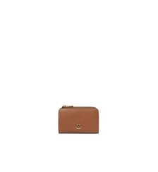 Mini portefeuille en cuir avec love birds Pinko