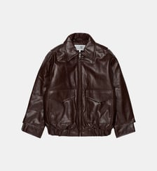 Veste biker avec logo imprimé MM6 Maison Margiela