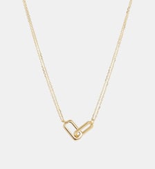 Collier Gamma  en Acier doré Zag Bijoux