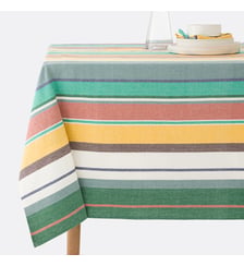 Nappe rayures coton lavé tissé-teint La Redoute Interieurs
