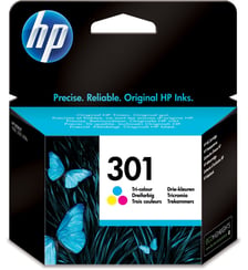Cartouche d'encre 301 3 couleurs HP