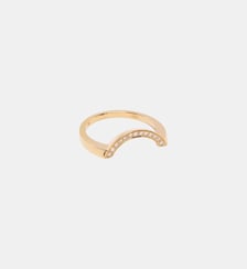 Bague Intrépide grand arc pavée Loyal.e Paris