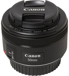 Objectif pour Reflex EF 50mm f/1.8 STM Canon