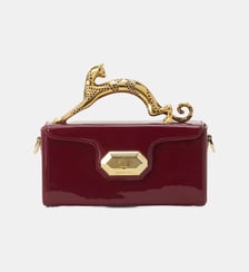 Sac Pencil Cat Nano En Cuir Vernis Lanvin