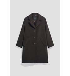 Manteau droit en laine vierge - AILA Gerard Darel