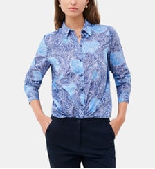 Chemise brenda - Motif imprimé - Coton biologique - Coupe droite Caroll