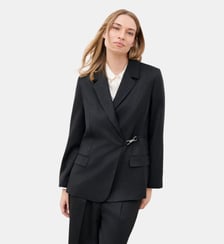 Veste vcapucine - Motif uni - Polyester recycle Caroll