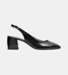 Escarpins melta vernis - Motif uni Caroll