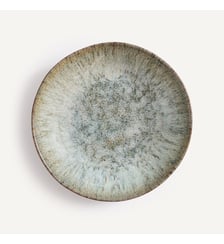 Lot de 4 assiettes creuses, en grès émaillé réactif AM.PM