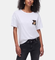 T-shirt avec écusson Liu Jo