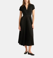 Robe derby en jersey lurex uni Momonì