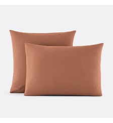 Taie d'oreiller unie en percale de coton, 80 fils La Redoute Interieurs