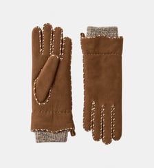 Gant Femme Alix Cuir Agneau Double Face Manchette Alpaga Agnelle