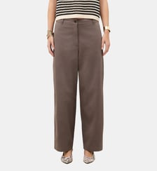 Pantalon paragon - Motif rayures - Coupe mom Caroll
