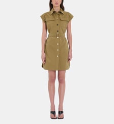 Robe Rosen Kaki Zapa
