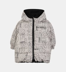 Doudoune réversible à capuche Karl Lagerfeld Kids