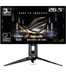 Ecran PC Gamer ROG PG27AQWP-G 27" 2K 540 Hz OLED HDR FreeSync Premium Pro & G-SYNC Asus