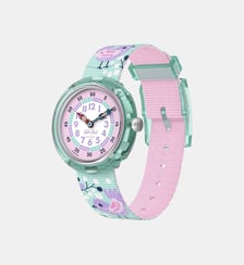 Montre Pattern paradise Rose, Blanc FBNP249 Flik Flak