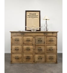 Grand meuble de métier à tiroirs Fernand N°384- Produit chiné Debongout
