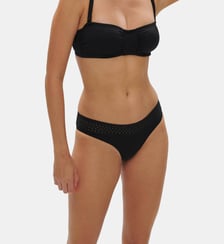 Culotte de bain - Noir Simone Pérèle