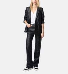 Pantalon Elio 100% Cuir Zadig&Voltaire