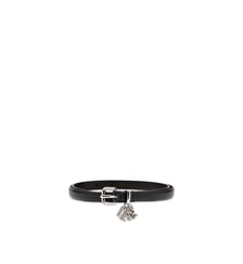 Ceinture 1.4 cm en cuir nappa avec breloques à logo Diesel