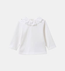 T-shirt broderie anglaise Bébé Cyrillus