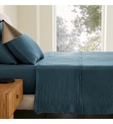 Drap plat en gaze de coton biologique AM.PM