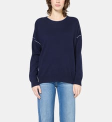 pull en cachemire à liseré - jayda Gerard Darel