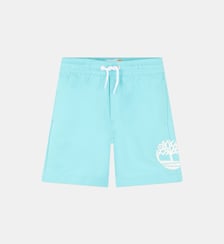 Short de bain uni avec slip Timberland