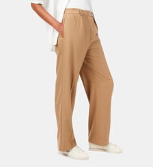 Pantalon à plis flanelle oversize Lacoste