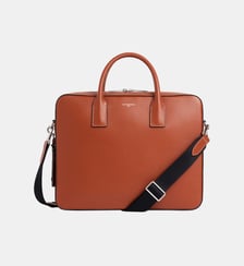 Porte-documents 14" Emile en cuir grainé Le Tanneur