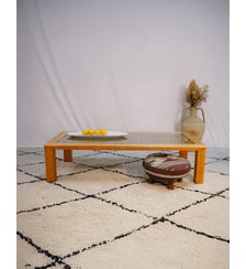 Table basse en bois Donna N°779- Produit chiné Debongout