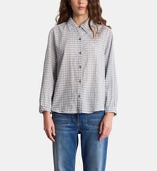 Chemise à carreaux en coton - CANDELA Pablo