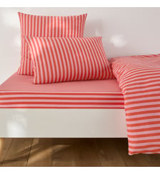 Drap-housse enfant, en 50% coton recyclé, bonnet 25 cm La Redoute Interieurs