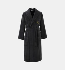 Peignoir de bain long en coton Lacoste Home