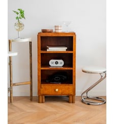 Étagère en orme plaqué Isabelle N°285- Produit chiné Debongout