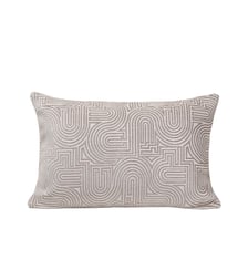 Housse De Coussin  Chenille au motif graphique Madura