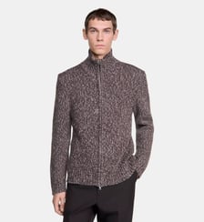 Cardigan en laine zippé Sandro