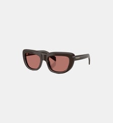 Lunettes de soleil Rectangulaire PR D07SF Prada