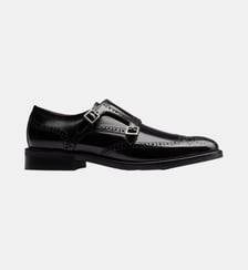 Ucla - Mocassins En Cuir Brossé Noir Parallèle