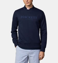 Sweat À Col Rond Avec Logo Hackett London