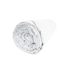 Drap housse en lin lavé bonnet 30cm, RÊVE DE LIN Blanc Cerise