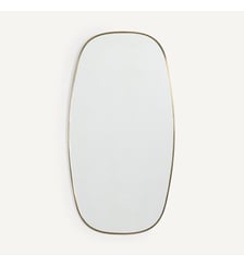 Miroir cadre laiton vieilli H100cm AM.PM