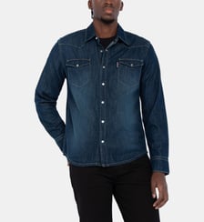 Chemise en denim Schott