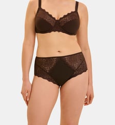Culotte taille haute - Cacao Simone Pérèle
