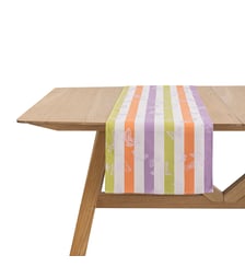 Chemin de table Bal des papillons Le Jacquard Francais