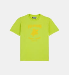 T-shirt en coton imprimé logo tortue Vilebrequin