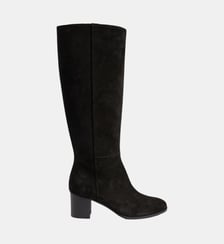 bottes en cuir velours - lizzie Gerard Darel