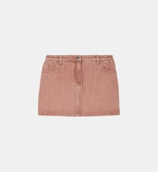 Jupe courte en denim The Kooples